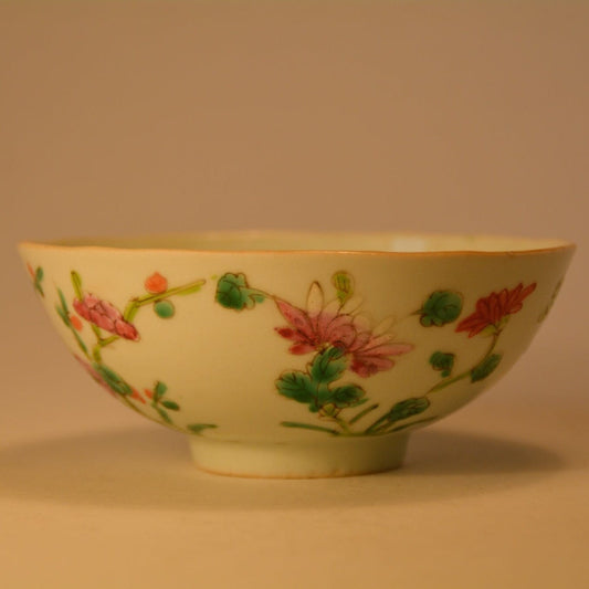 Antique Chinese Rice Cup | Antiek Chinese rijstkom - antique-vintagedepot