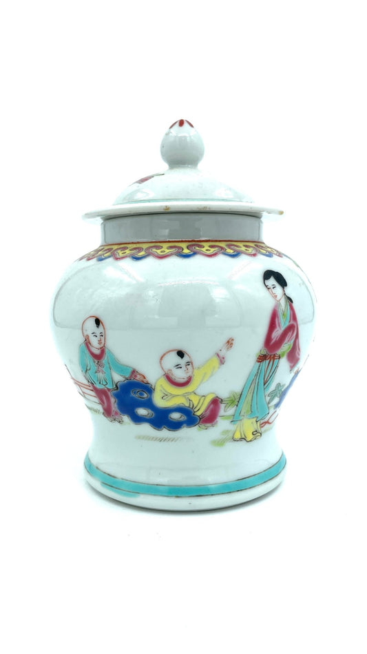 Chinese Gemberpot / Ginger Jar - antique-vintagedepot