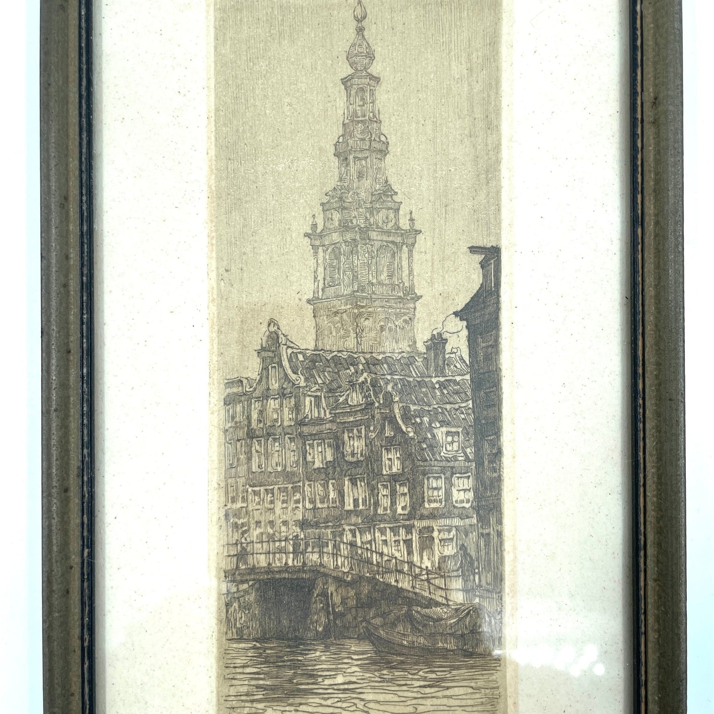 Anton Pieck (1895-1987) Zuiderkerk Tower Amsterdam | Anton Pieck Zuiderkerk toren Amsterdam - antique-vintagedepot