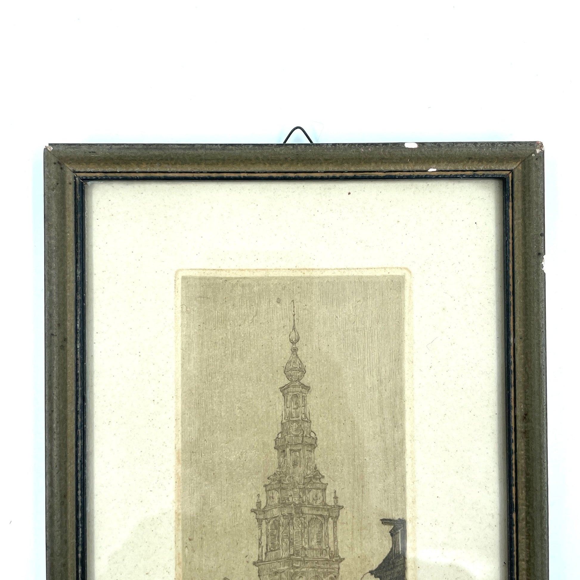 Anton Pieck (1895-1987) Zuiderkerk Tower Amsterdam | Anton Pieck Zuiderkerk toren Amsterdam - antique-vintagedepot