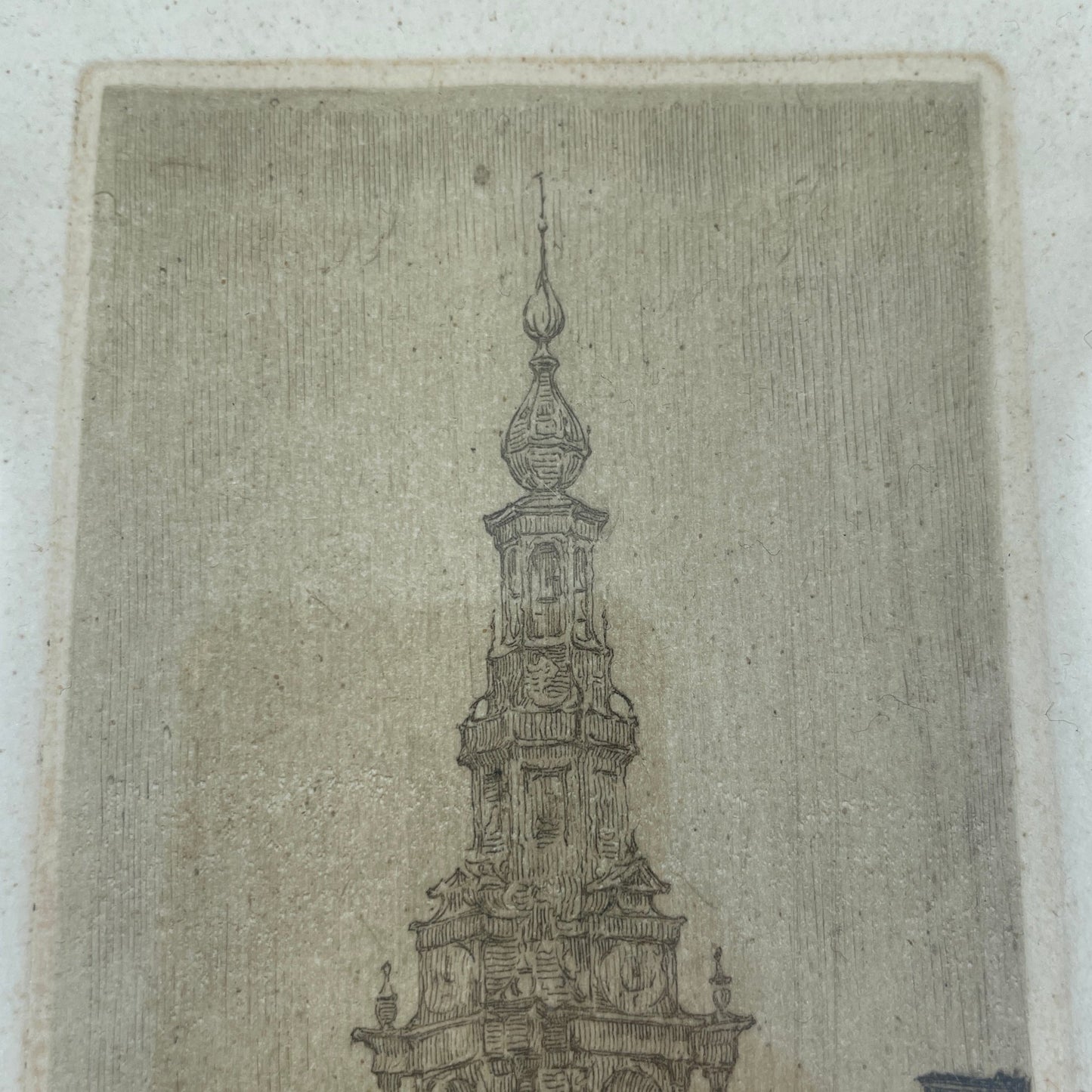 Anton Pieck (1895-1987) Zuiderkerk Tower Amsterdam | Anton Pieck Zuiderkerk toren Amsterdam - antique-vintagedepot