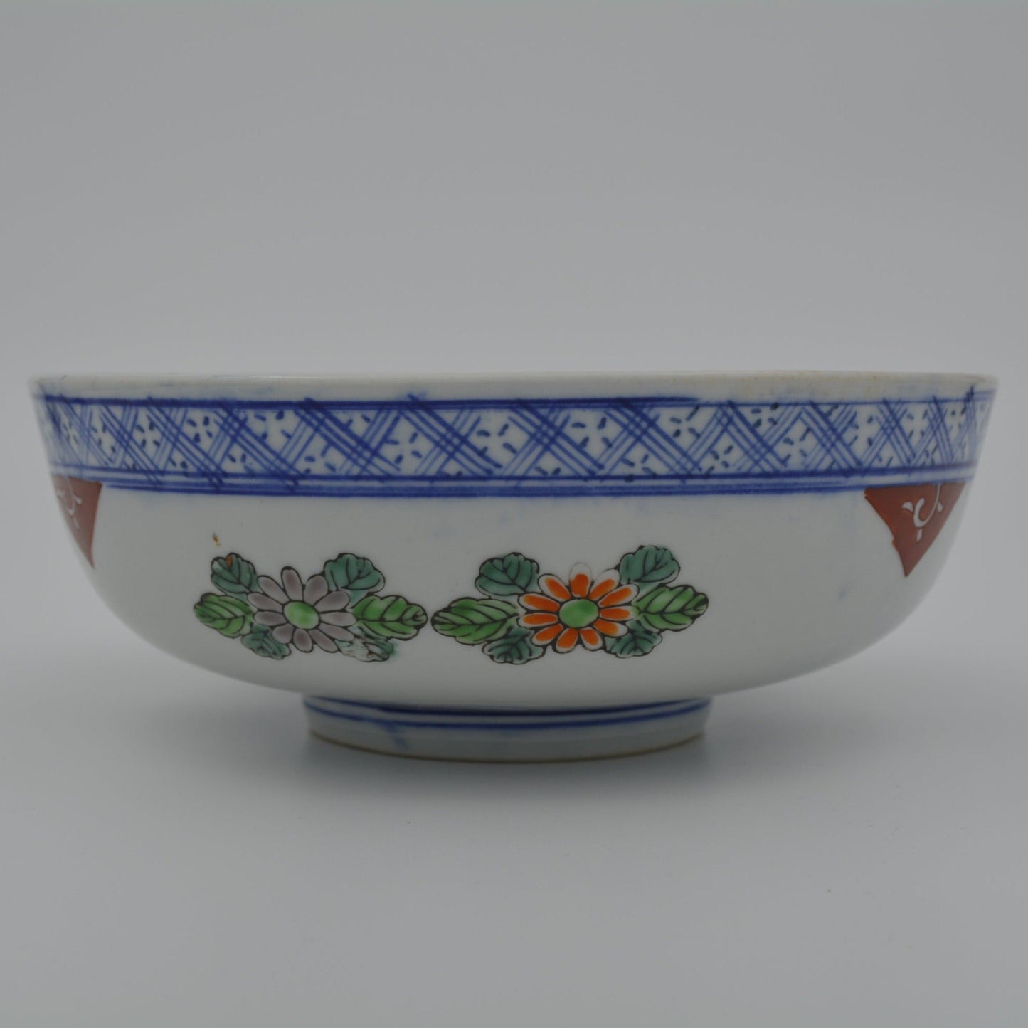 Grote Antieke Japanse Imari Kom - 20e Eeuws Porselein - antique-vintagedepot