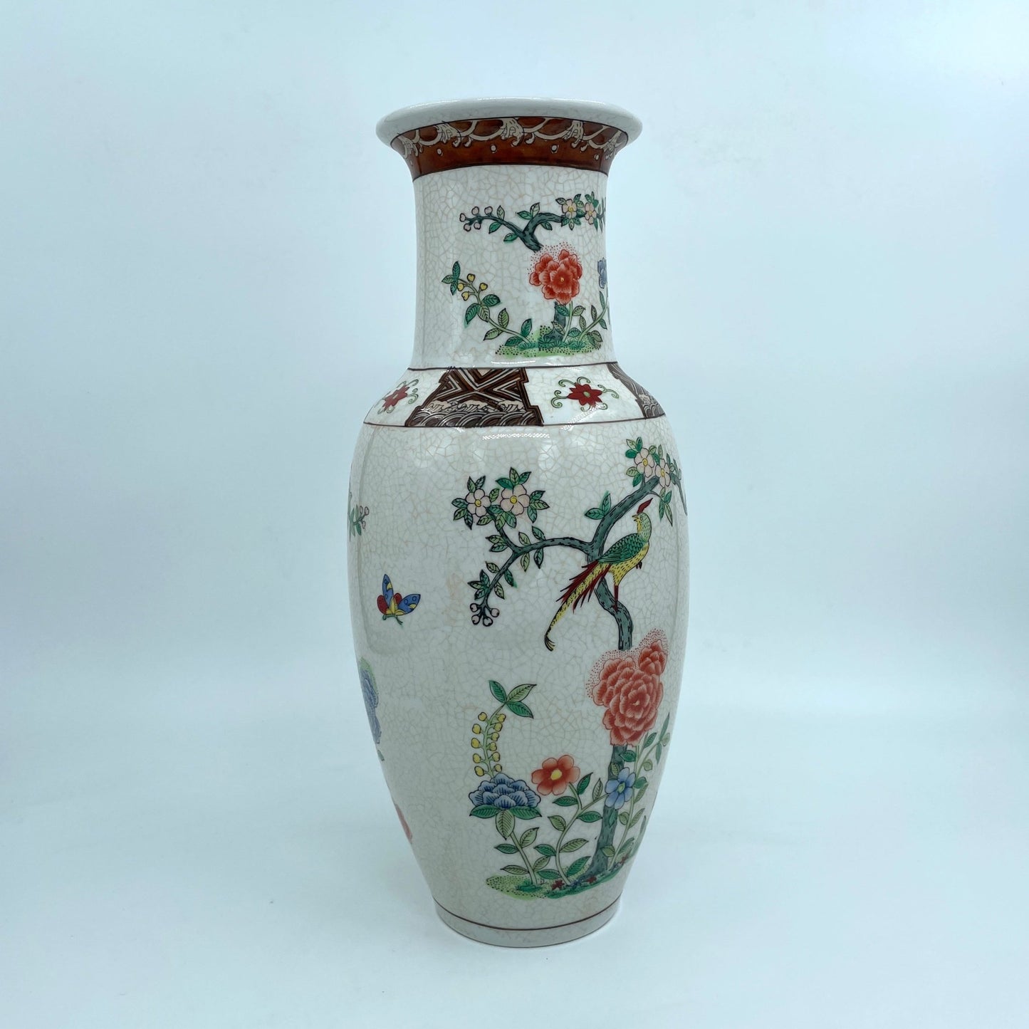 Grote Chinese Vintage Vaas - antique-vintagedepot