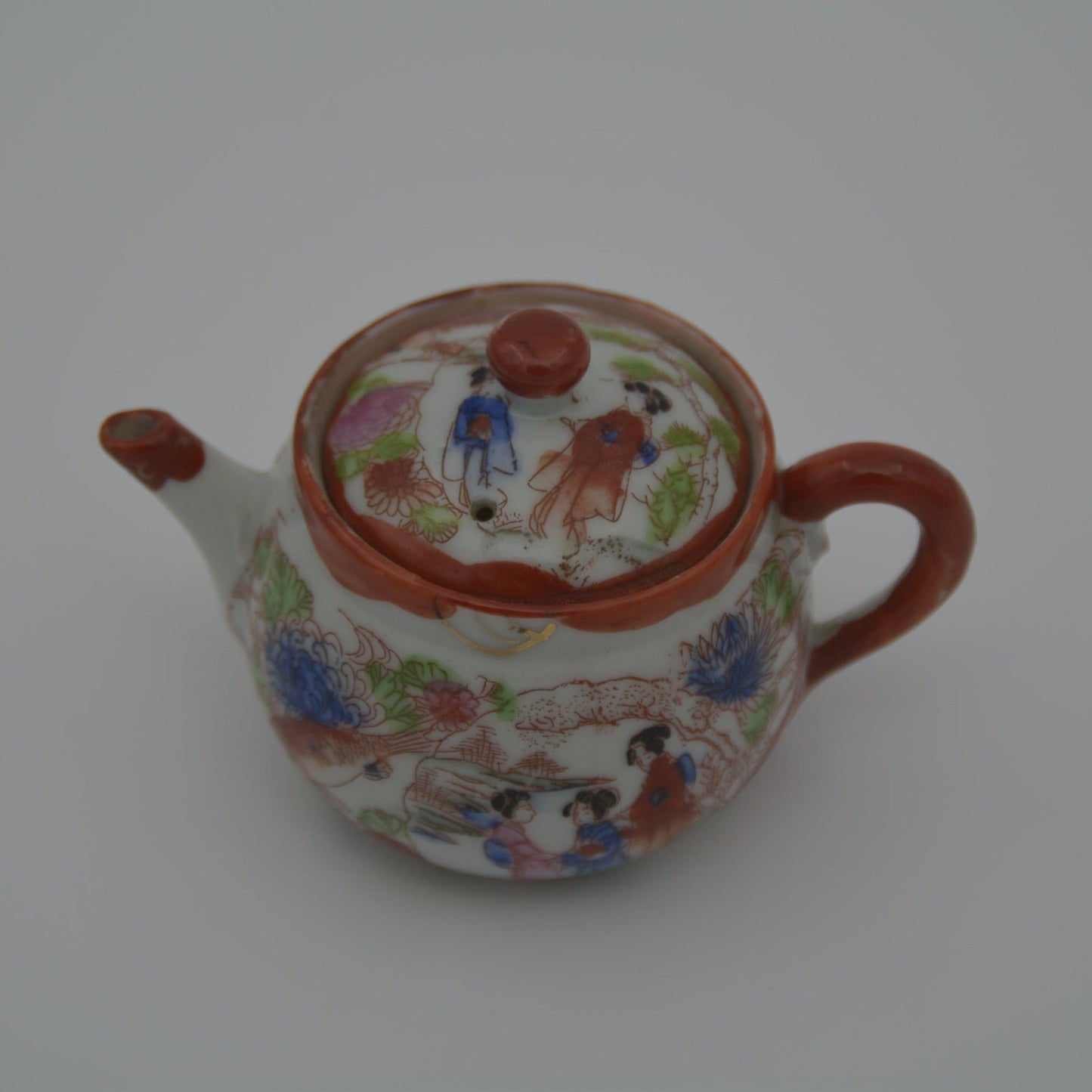 Vintage Japanese Tea Pot | Japans Vintage Trekpotje - antique-vintagedepot